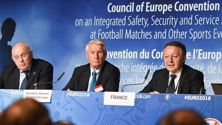 Обеспечение защиты и безопасности на стадионах: четырнадцать стран прокладывают путь к реализации новой конвенции Совета Европы