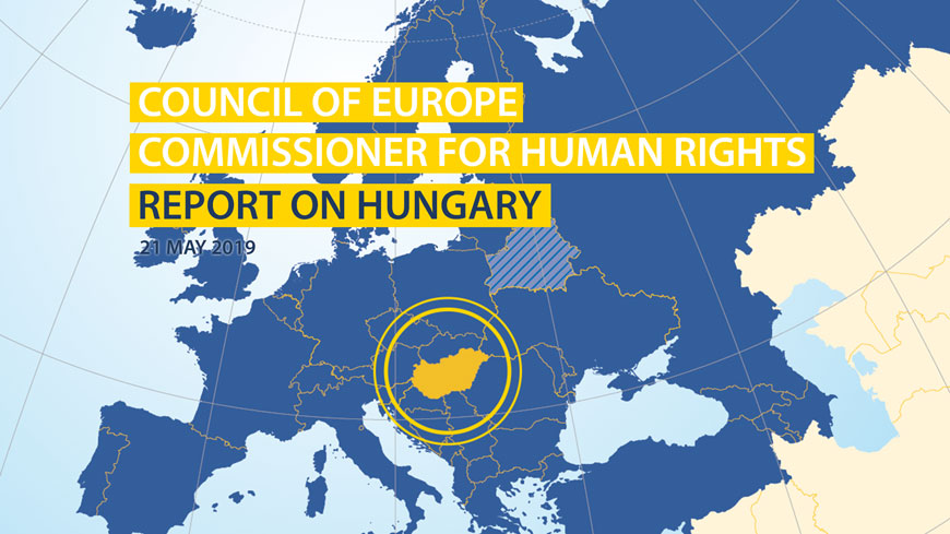 Комиссар по правам человека публикует доклад по Венгрии