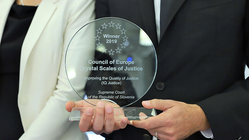 Supreme Court of Slovenia wins Crystal Scales of Justice Prize