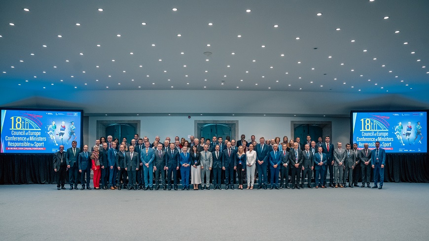 Sportministerinnen und -minister treffen sich in Porto, um über Rolle des Sports in der Gesellschaft zu diskutieren