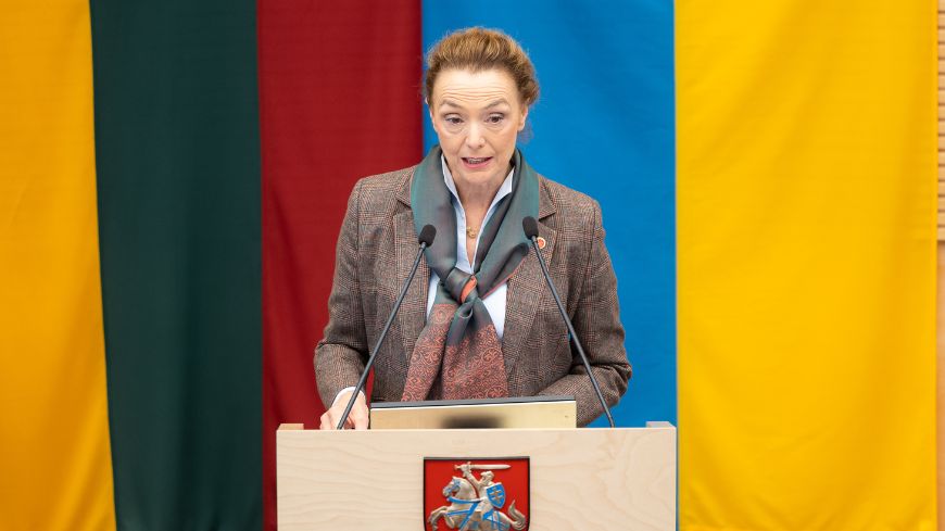 À Vilnius, la Secrétaire Générale célèbre le 75e anniversaire et ouvre la conférence EuroDig