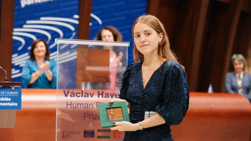 2024 Václav Havel Prize awarded to Venezuelan political figure and rights defender María Corina Machado