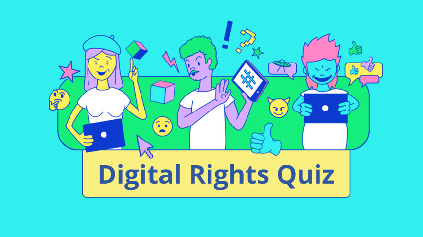 Kennen Sie Ihre digitalen Rechte und Pflichten? Finden Sie es mit diesem Quiz heraus!