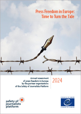 "Press Freedom in Europe: Time to Turn the Tide" – Annual Report of the  Platform to Promote the Protection of Journalism and Safety of Journalists (2024)