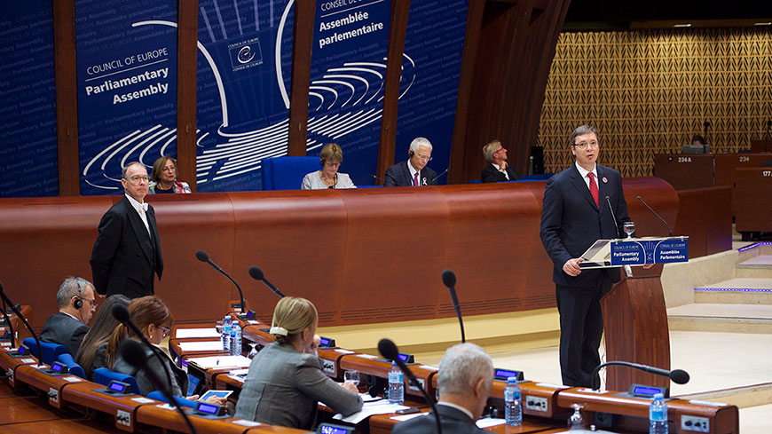 Aleksandar Vučić: „Serbien ist heute eine Säule der Stabilität auf dem Balkan“