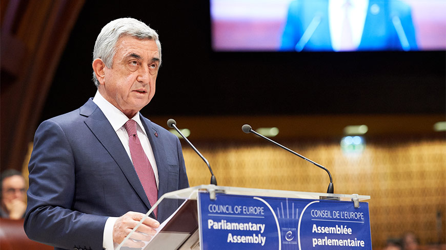 Serzh Sargsyan : "Un 4ème Sommet pour une Europe plus forte et inclusive"