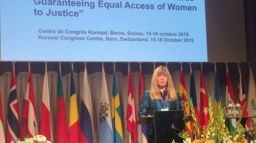 International conference calls for equal access to justice for women