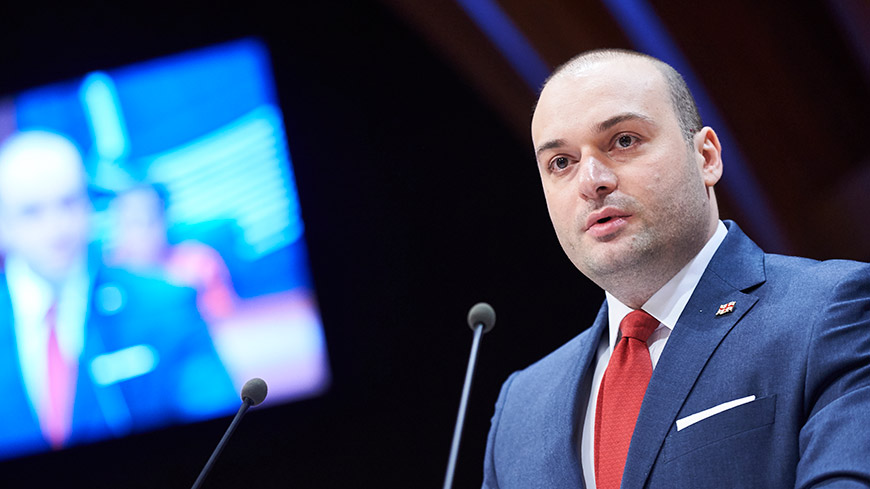 Il Primo Ministro Bakhtadze accoglie con favore i progressi della Georgia in quanto “paese in ascesa”