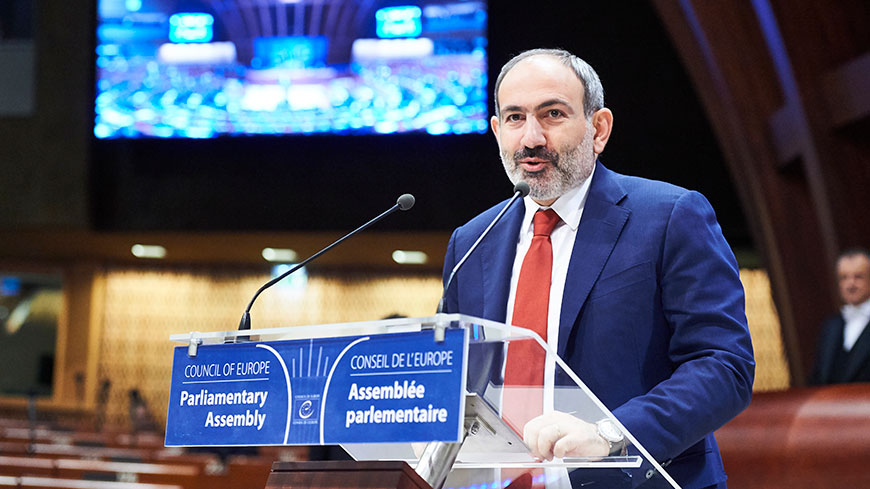 Nikol Pashinyan : “L’Armenia è oggi un Paese chiaramente democratico”