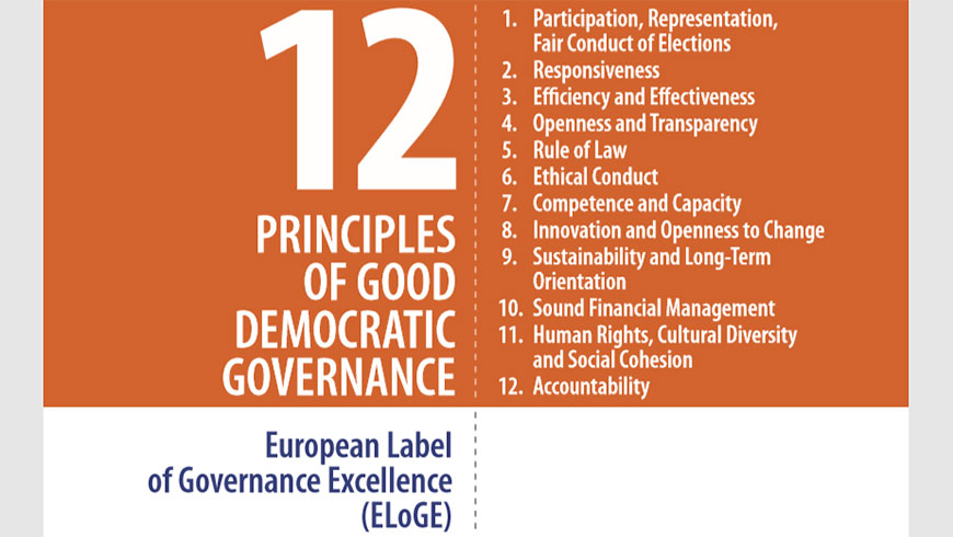 12 Principles Of Good Democratic Governance Conference On 28 October News 2020