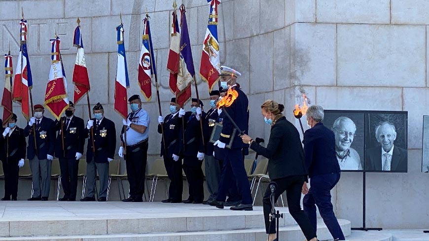 La Segretaria generale partecipa alla cerimonia internazionale di commemorazione a Natzweiler - Struthof