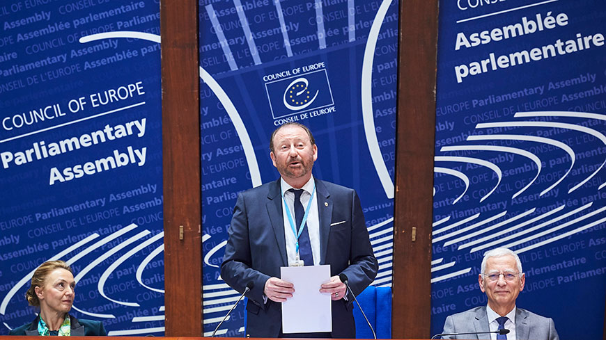 Rik Daems (Belgio, ALDE) eletto Presidente dell’Assemblea parlamentare del Consiglio d’Europa (APCE)