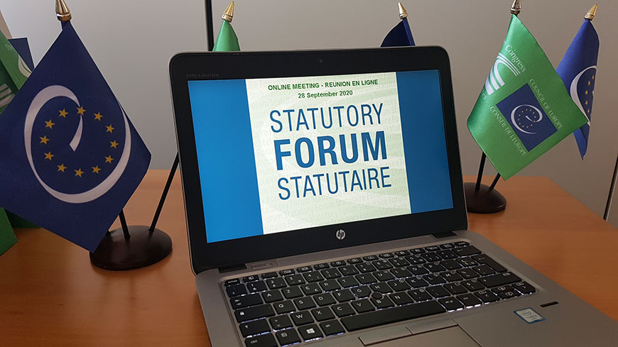 Le Congrès organise une réunion à distance du Forum Statutaire