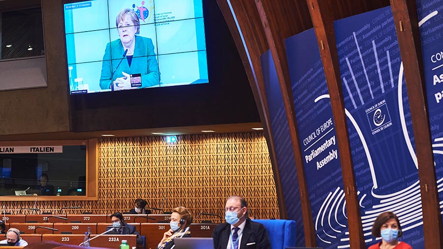 Bundeskanzlerin Angela Merkel: Eine regelbasierte und verlässliche internationale Ordnung ist die Grundlage für friedliche Beziehungen zwischen Staaten