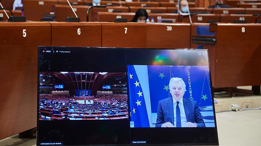 Didier Reynders: "Il rispetto dello Stato di diritto non può essere dato per scontato, nemmeno all'interno dell'UE"