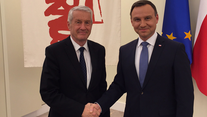 Secretary General on official visit to Poland