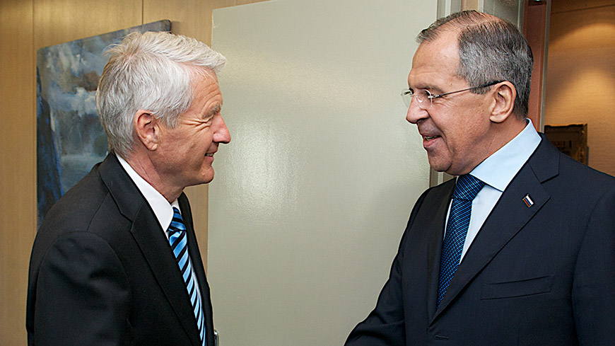 Lavrov, Jagland on Russia’s membership in Council of Europe