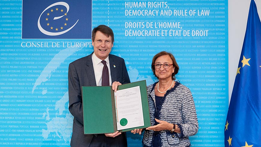 Ireland ratifies treaty to end violence against women