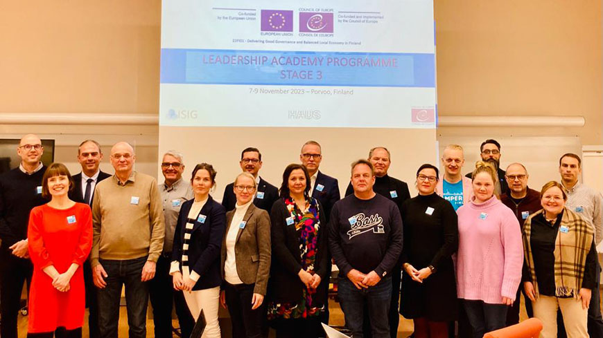 Strengthening Local Leadership in Finland: Third Stage of the Leadership Academy Programme