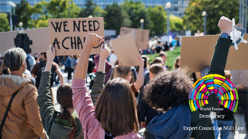 Online event ''Young Environmental Defenders and Their Rights''