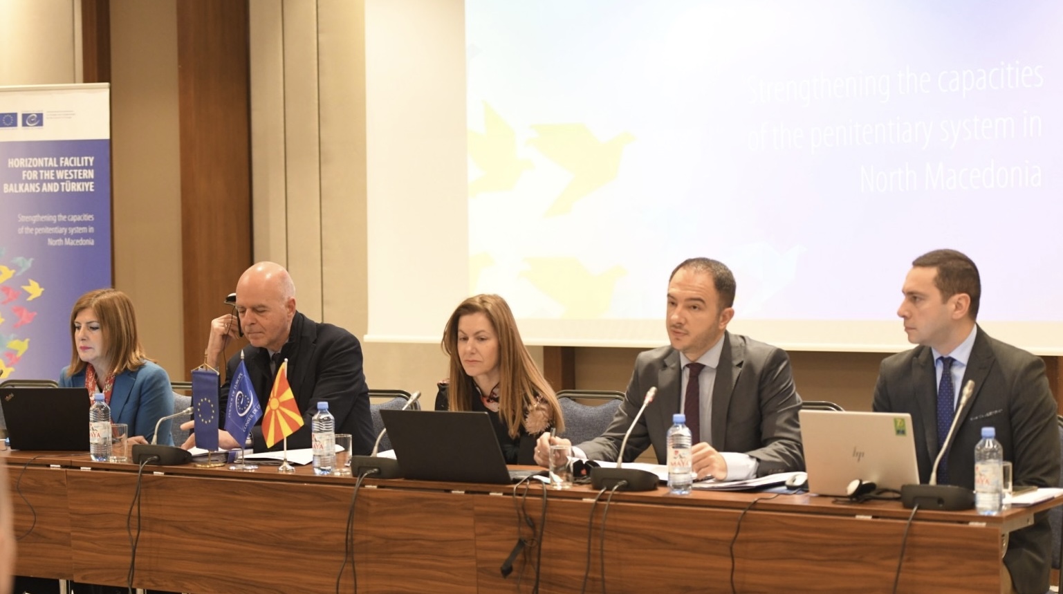 Извршувањето на пресудите на Европскиот суд за човекови права, како и функционирањето на Надворешниот механизам за контрола во Северна Македонија дискутирани на тркалезна маса во Скопје