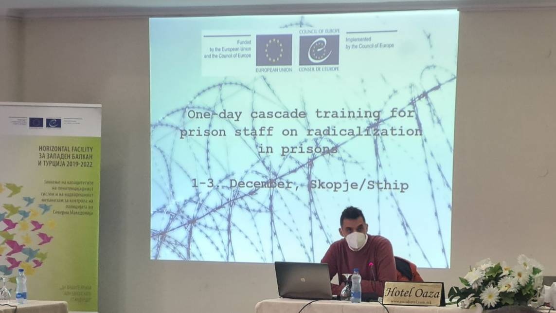 Prison staff in North Macedonia enhance their knowledge on addressing radicalisation