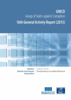 16th General Activity Report (2015)