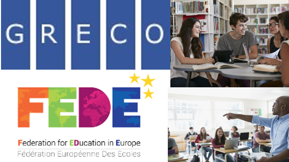 Premiers résultats positifs de la coopération du GRECO et de la FEDE dans le domaine de l’éducation