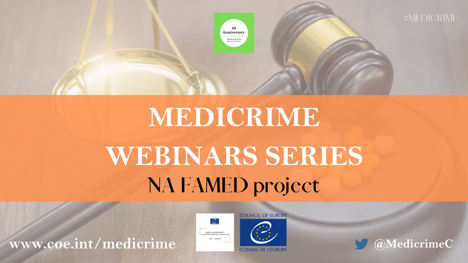 Launch of series of webinars under the NA FAMED Project