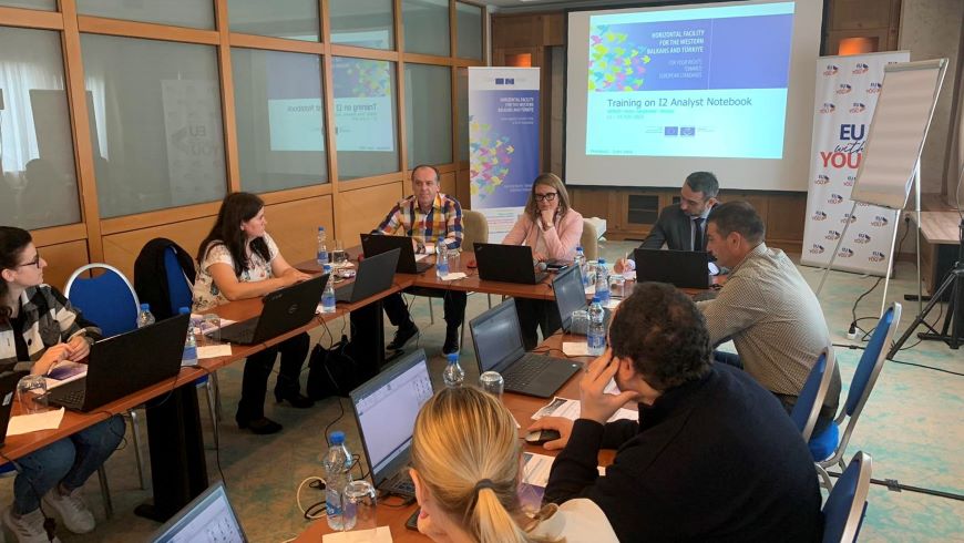 Law enforcement officers in North Macedonia enhance visual intelligence analytics capabilities for economic crime investigation