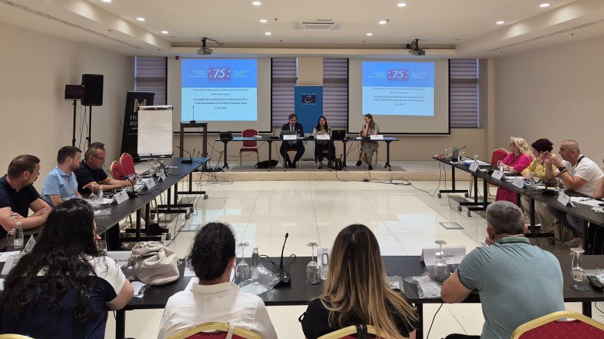 Council of Europe holds an awareness raising workshop on protecting the non-profit organisations from terrorist financing abuse