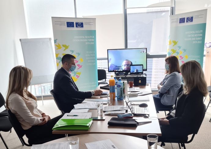 Video conference on the alignment of the Law on Prevention of Money Laundering and Terrorist Financing with 5th EU AML/CFT Directive