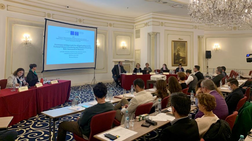 Raising private sector awareness on the Money Laundering and Terrorist Financing National Risk Assessment of Romania