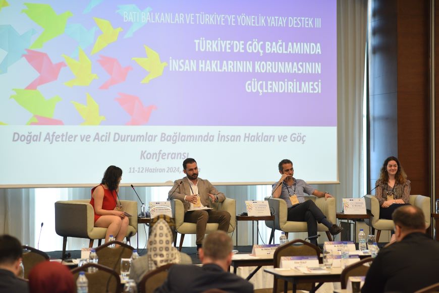 Conference on “Human rights and migration in the context of natural disasters and emergency situations” held in Ankara