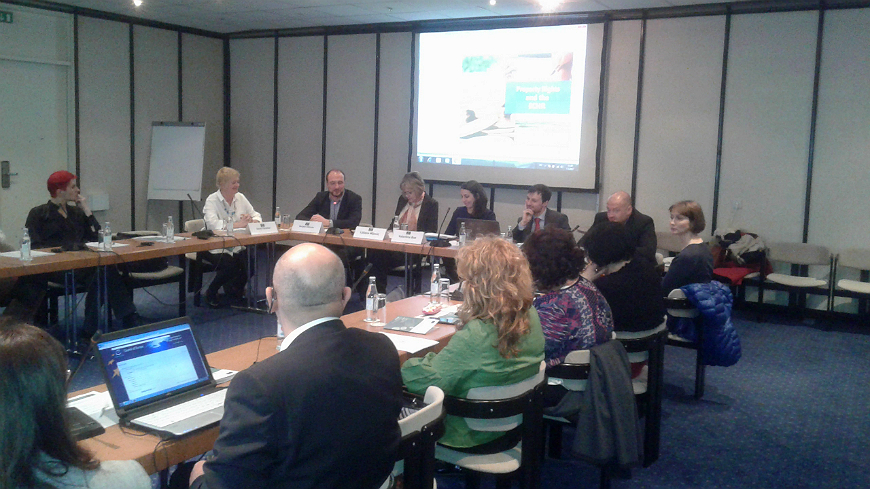 Launching of the HELP course on Property Rights for judges from Bosnia and Herzegovina, Serbia and Montenegro