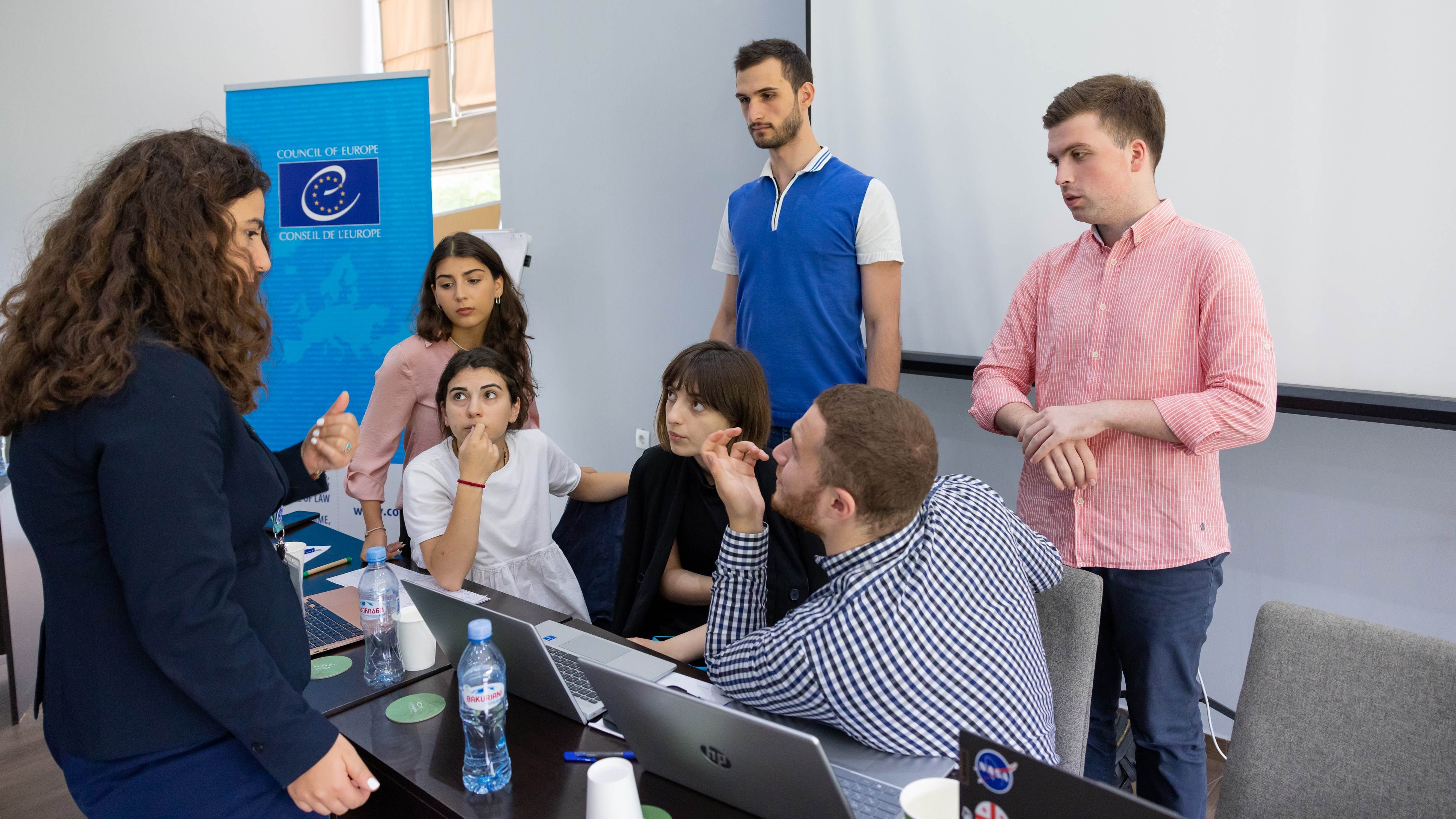 Empowering the next generation of human rights defenders - Council of Europe hosts summer school to promote human rights compliance in Georgia