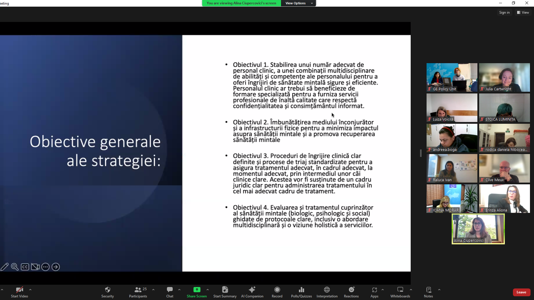 Strategy and Action Plan on mental health for the Romanian penitentiary system is now available