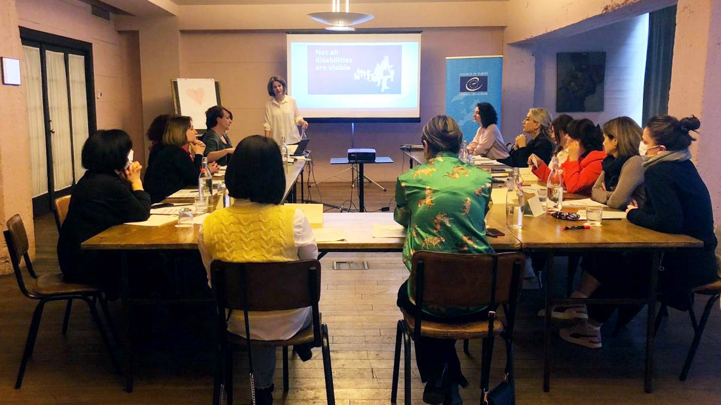 Penitentiary staff in Georgia trained on the practical implementation of the WHO Disability Assessment Schedule (WHODAS 2.0)