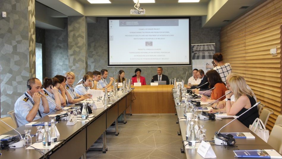 Council of Europe continuing support to the prison and probation reforms, and the health care in closed institutions in Moldova - third Steering Committee Meeting