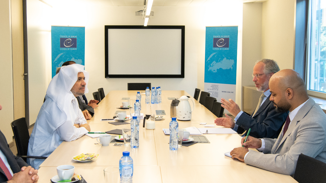 Discussions with the Oslo Center and the Muslim World League