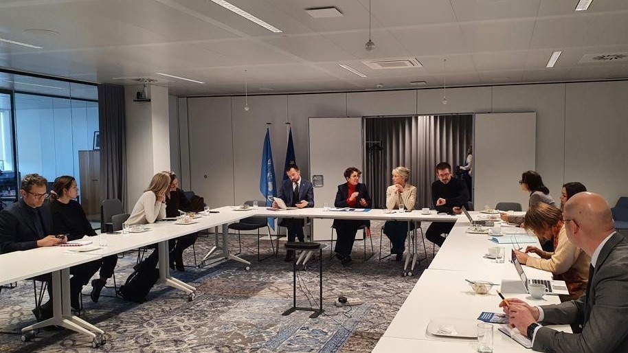 SRSG meets EU and UN representatives in Brussels