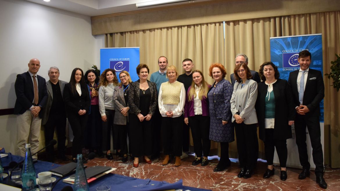 Steering Committee meeting of the project “Strengthening Democratic Citizenship Education in Albania” and a series of high-level meetings in Tirana