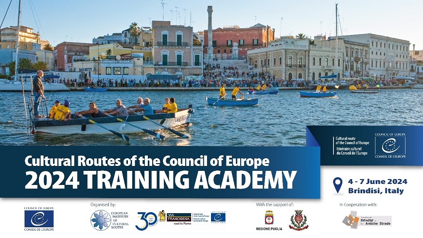 SAVE THE DATE : 11ème Académie de formation sur les Itinéraires culturels du Conseil de l'Europe