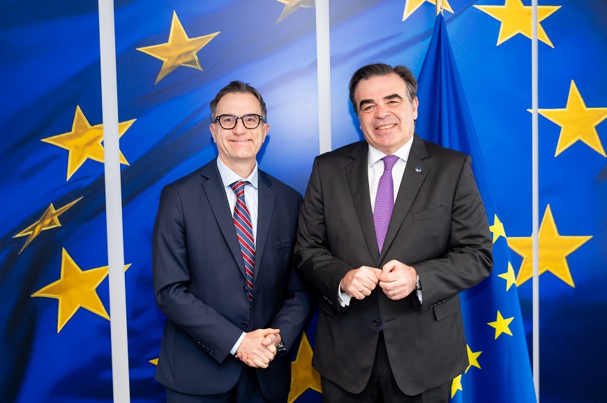 Visite du Secrétaire exécutif du programme des Itinéraires culturels du Conseil de l'Europe à la Commission européenne à Bruxelles