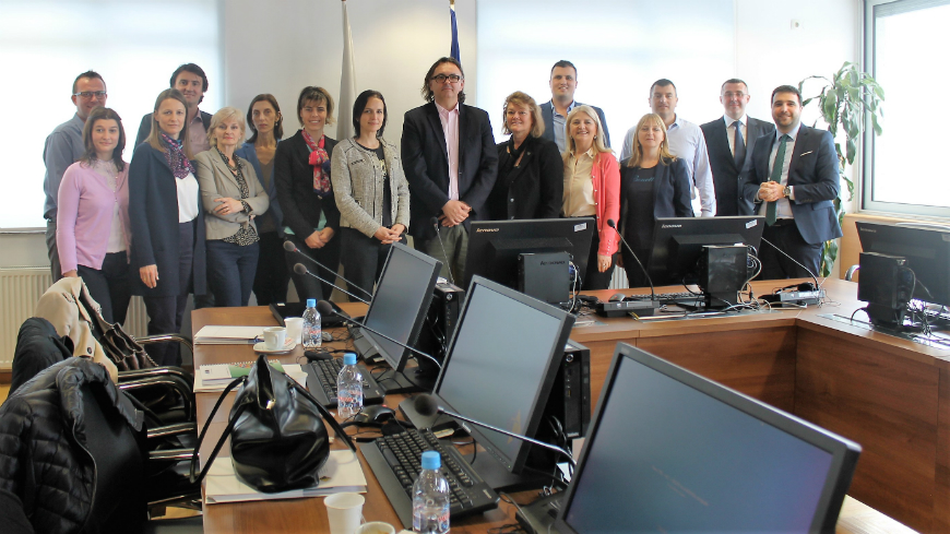 Working visit of the representatives of the Secretariats of the Judicial and Prosecutorial Councils of Montenegro