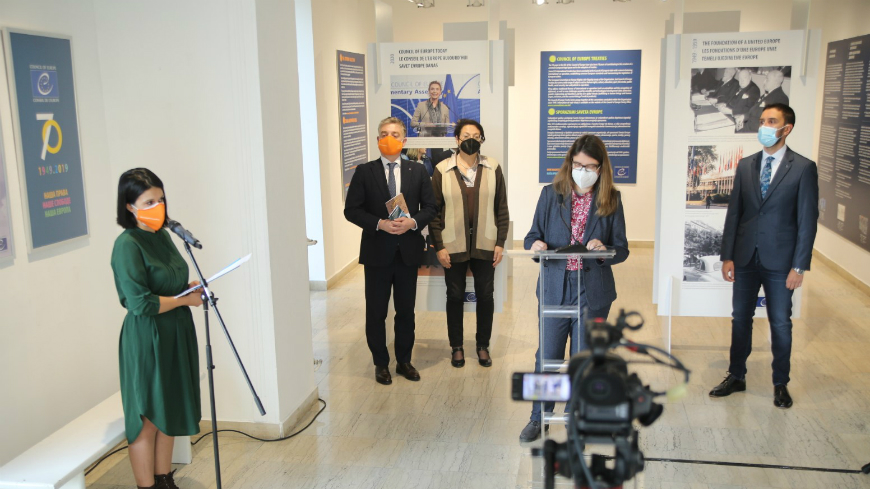 70 years of the European Convention on Human Rights: exhibition opened in Belgrade running until mid-December