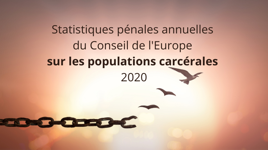 Les taux d'incarcération continuent de baisser en Europe, selon les statistiques pénales annuelles du Conseil de l'Europe sur les populations carcérales pour 2020