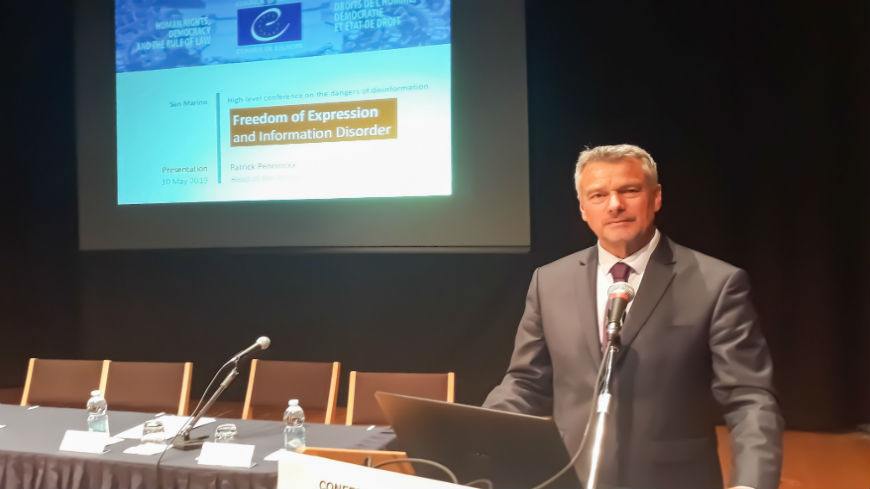 Dangers of disinformation discussed in San Marino