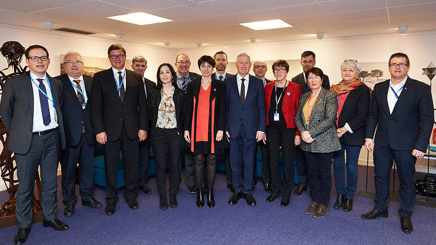 Secretary General meets the new French parliamentary delegation