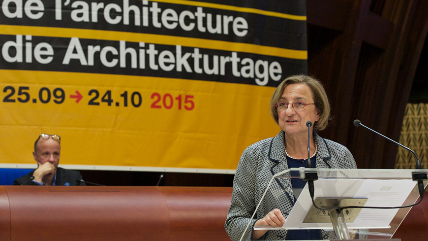 Deputy Secretary General praises architecture as belief in the future